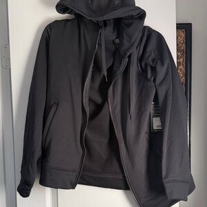 90 Degree By Reflex Black Zip-Up Hoodie